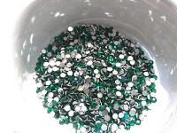 10SS Swarovski Flatbacks in Emerald Chaton Roses 2088 (2.9mm) Made in Austria 72/144/432/1440 Pieces Nail art decoration, craft supplies