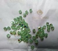 4mm Swarovski Chrysolite AB Bicones rainbow beads 36/72/144/432/720 Pieces, rainbow beads, jewelry making, couture embellishments