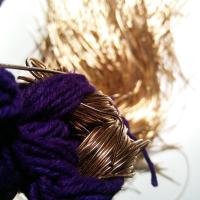 CAMEL Metallic French Wire, Bullion Wire, Gimp Wire 50/100/200/400 Grams, embroidery materials, metallic threads, couture wire