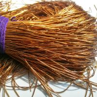 BRONZE COPPER Metallic French Wire, Bullion Wire, Gimp Wire 50/100/200/400 Grams, embroidery materials, metallic wire, couture threads