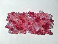 3/4 Pink Shaded Mix Swarovski Bicone Beads 36/72/144/432/720 Pieces loose beads, mix beads, embroidery materials, craft supplies, saucer