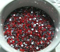 10SS Swarovski Flatbacks Light Siam Chaton Roses 2088 (2.9mm) Made in Austria 72/144/432/1440 Pieces Nail art decoration