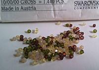 4mm Swarovski Bicone mixes 36/72/144/432/720 Pieces Vintage loose beads, mix beads, embroidery materials, craft supplies, saucer beads
