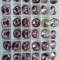14mm Swarovski 1122 Rivoli Crystal Foiled in 24 Colours 2/4/12/24 Pieces Jewelry parts