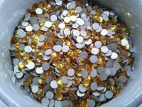 16SS Swarovski Flatbacks in Citrine Chaton Roses 2088 (4mm) Made in Austria 72/288/720 Pieces Nail art decoration, craft supplies