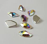 SWAROVSKI 4756 Galactic Flat Fancy Stone 19X11.5MM Crystal/Sahara/Crystal Copper/Jet 2/6/24 Pieces
