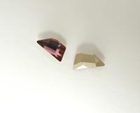SWAROVSKI Fancy Stone 19X9 MM Crystal/Antique Pink/Montana 2/6/24 Pieces