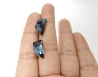 SWAROVSKI Fancy Stone 19X9 MM Crystal/Antique Pink/Montana 2/6/24 Pieces