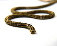 Vintage Round Black Rhinestone lace in brass 6mm thick for embellishments/Jewellery/couture inside (Hole 3mm)