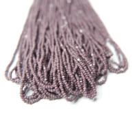13/0 Hanks Charlotte Cut Beads 23020 Opaque Amethyst 1/5/25/50/100 Hanks 1.6mm glass beads, jewelry supply, findings, craft supply, vintage