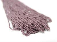 13/0 Hanks Charlotte Cut Beads 23020 Opaque Amethyst 1/5/25/50/100 Hanks 1.6mm glass beads, jewelry supply, findings, craft supply, vintage