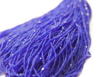 11/0 Hanks Charlotte Cut Beads 30100 Royal Blue Transparent 1/5/25/50/100 Hanks 2.0mm glass beads, jewelry supply, findings, craft supply