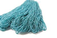 13/0 Hanks Charlotte Cut Beads 50710 Transparent Teal Green 1/5/25/50/100 Hanks 1.6mm glass beads, jewelry supply, findings, craft supply