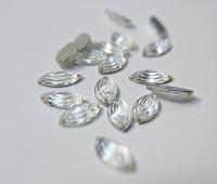 18x9mm Navette Rare Vintage Swarovski Swirl 2 HOLE Sew-On Rhinestones 2/6/12/36 pieces (7 COLORS)