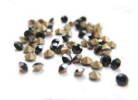 Swarovski 24ss/28ss/38ss Chaton Round Jet Black 6/12/24/100/300/500 Pieces