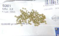 3mm Khaki Swarovski Bicone 36/72/144/432/720 Pieces (550) Jewelry findings, embroidery materials, jewelry making, craft supplies, vintage