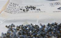 3mm White Opal Sky Blue Swarovski Bicone Cuts 36/72/144/432/720 Pieces Jewelry findings, embroidery materials, jewelry making, rare beads