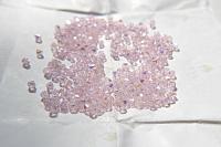4mm Swarovski ROSALINE AB raibow Bicones beads 36/72/144/432/720 Pieces jewelry making findinga, embroidery materials, couture embellishment