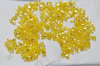 4mm Citrine Aurore Boreale Swarovski Bicone Cuts AB beads 36/72/144/432/720 Pieces rainbow beads, jewelry making, couture embellishments