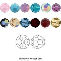 8mm Swarovski 5000 Faceted Round Beads (32 Colors) 6/12/36/72/144 Pieces Jewelery making beads, embellishments, VINTAGE FINDINGS, rare beads