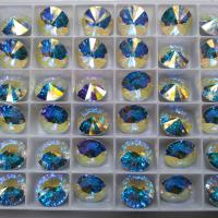 14mm Swarovski 1122 Rivoli Crystal Foiled in 24 Colours 2/4/12/24 Pieces Jewelry parts