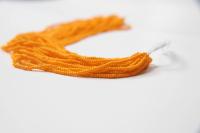 11/0 Czech Seed Bead Opaque Light Orange 1/5/25/50/100 Full hanks Preciosa Ornella loose beads, mix beads, embroidery materials