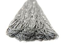 11/0 Charlotte Cut Beads Gun Metal 10/20/50/250/500 Grams 1300 Pieces Metallic 2.0mm