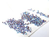 Swarovski (3/4mm) Smoked Topaz AB 2X FC Bicones Rainbow Beads 36/72/144/432/720 Pieces (220) jewelry making findings, embroidery materials