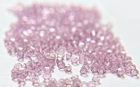 Light Amethyst (4mm) Swarovski Bicone Beads 36/72/144/432/720 Pieces (212) jewelry making, vintage findings, embroidery materials, gemstone
