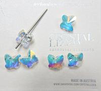 Swarovski Elements 12mm #5754 Crystal Butterfly (7 Colours) 2/12/24/72/144 pieces