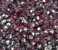 4mm Swarovski Rose Comet Argent Light Bicones 36/72/144/432/720 Pieces rare beads, embroidery materials, decorations, wedding