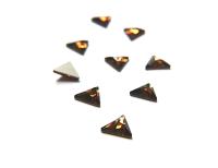 Swarovski 2720 Cosmic Delta 12.5mm Smoked Topaz Non Hotfix 6/24/72/144 pieces home decorations / crystal embellishment Nail art decoration