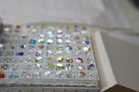 Swarovski 5603 6mm Graphic Cube Crystal Aurore Boreale 12/36/72/144/288 Pieces PREMIUM MATERIALS, vintage findings, wedding jewlery making