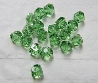 Swarovski 5603 (8 mm) Graphic Cube Crystal 12/36/72/144 Pieces Peridot/Aquamarine/Golden Shadow premium vintage beads, wedding embellishment