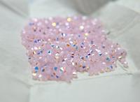 4mm Rose Water Opal Aurore Boreale Swarovski Bicone beads rainbow Cuts 36/72/144/432/720 Pieces Jewelry making rainbow beads, embroidery