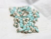 Swarovski 34ss Chaton Round Mint Alabaster (397) 6/12/24/100/300 Pieces