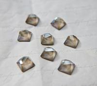SWAROVSKI 6MM #4854 Space Cut Fancy Stone in 2 Colors 6/24/72/144 Pieces Nail art decoration, craft supplies, wedding decorations, sparkles