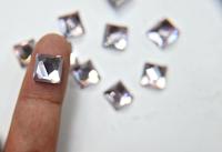 SWAROVSKI 10MM #4854 Space Cut Fancy Stone in 4 Colors 6/24/72/144 Pieces