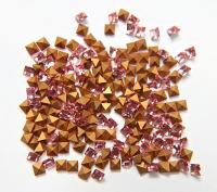 4/8 mm Swarovski #4428 Square Fancy Stone Rose 6/36/72/144/720 Pieces (209)