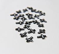 Swarovski Elements 12x10mm Swarovski Crystal Classic Cross Pendant (3 Colors) 6860 Jewelry supplies, charms, pendants, jacket embellishment