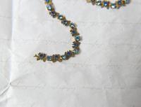 Vintage Swarovski Butterfly Cup Chain in Aquamarine Capri Blue (5mm) 0.5/1/2/5 Meters Wedding Bridal Supplies|Jewelry Making|Decoration