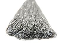13/0 Charlotte True Cut Beads Gun Metal 5/10/20/50/250/500 Grams craft supplies, jewelry making, PREMIUM materials, vintage rare beads
