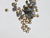 16SS Swarovski Flatbacks Hotfix in Crystal Golden Shadow Chaton Roses (4mm) Made in Austria 36/72/288/720 Pieces