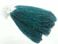 11/0 Hanks Charlotte Cut Beads 50710 Transparent Teal Green 1/5/25/50/100 Hanks 2.0mm glass beads, jewelry supply, findings, craft supply