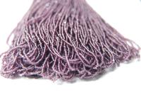 13/0 Hanks Charlotte Cut Beads 20080 Transparent Amethyst 1/5/25/50/100 Hanks 1.6mm glass beads, jewelry supply, findings, craft supply