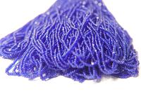11/0 Hanks Charlotte Cut Beads 30100 Royal Blue Transparent 1/5/25/50/100 Hanks 2.0mm glass beads, jewelry supply, findings, craft supply