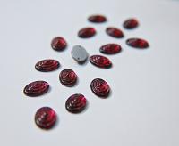 16x11mm Rare Vintage Swarovski Oval Swirl 2 HOLE Sew-On Rhinestones 2/6/12/36 pieces (5 COLORS)
