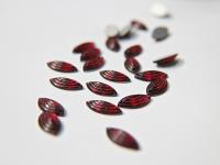 18x9mm Navette Rare Vintage Swarovski Swirl 2 HOLE Sew-On Rhinestones 2/6/12/36 pieces (7 COLORS)