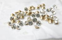 Austrian 24/28/38ss Chaton Round Crystal 6/12/24/100/300/500 Pieces 5.3mm / 6mm / 8mm
