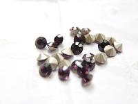 Swarovski 28ss/38ss Chaton Round Amethyst 6/12/24/100/300/500 Pieces jewelry supplies, embroidery embellishments